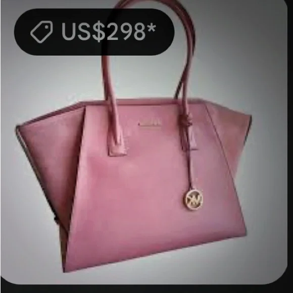 Michael Kors Pink Satchel with Gold Hardware and Top Handle with wallet combo - Picture 5 of 17